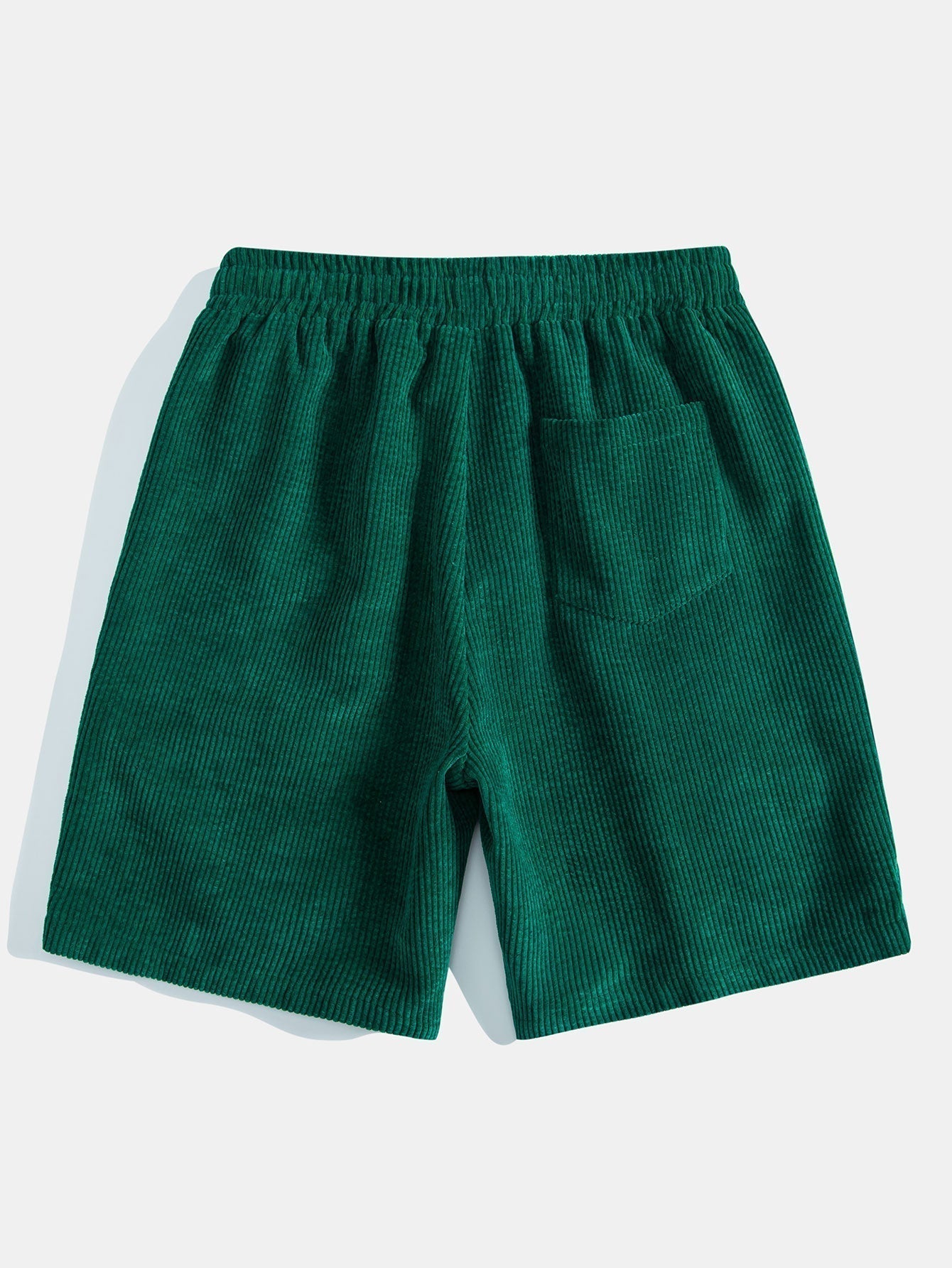 Chicago Basketball Bear Print Drop Shoulder Oversize T-Shirt & Drawstring Corduroy Shorts