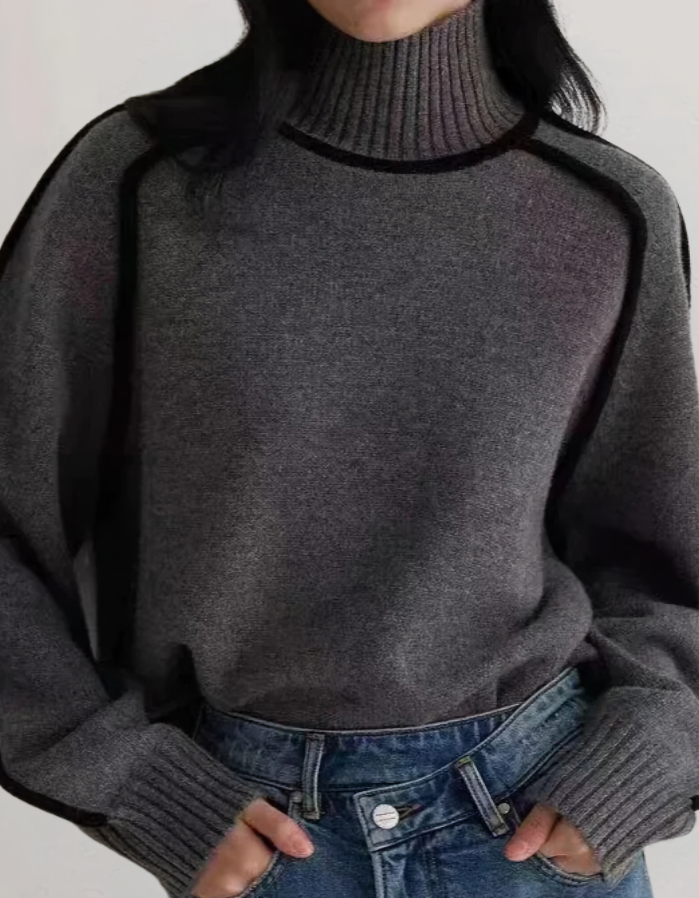 MAE | ELEGANT TURTLE NECK SWEATER