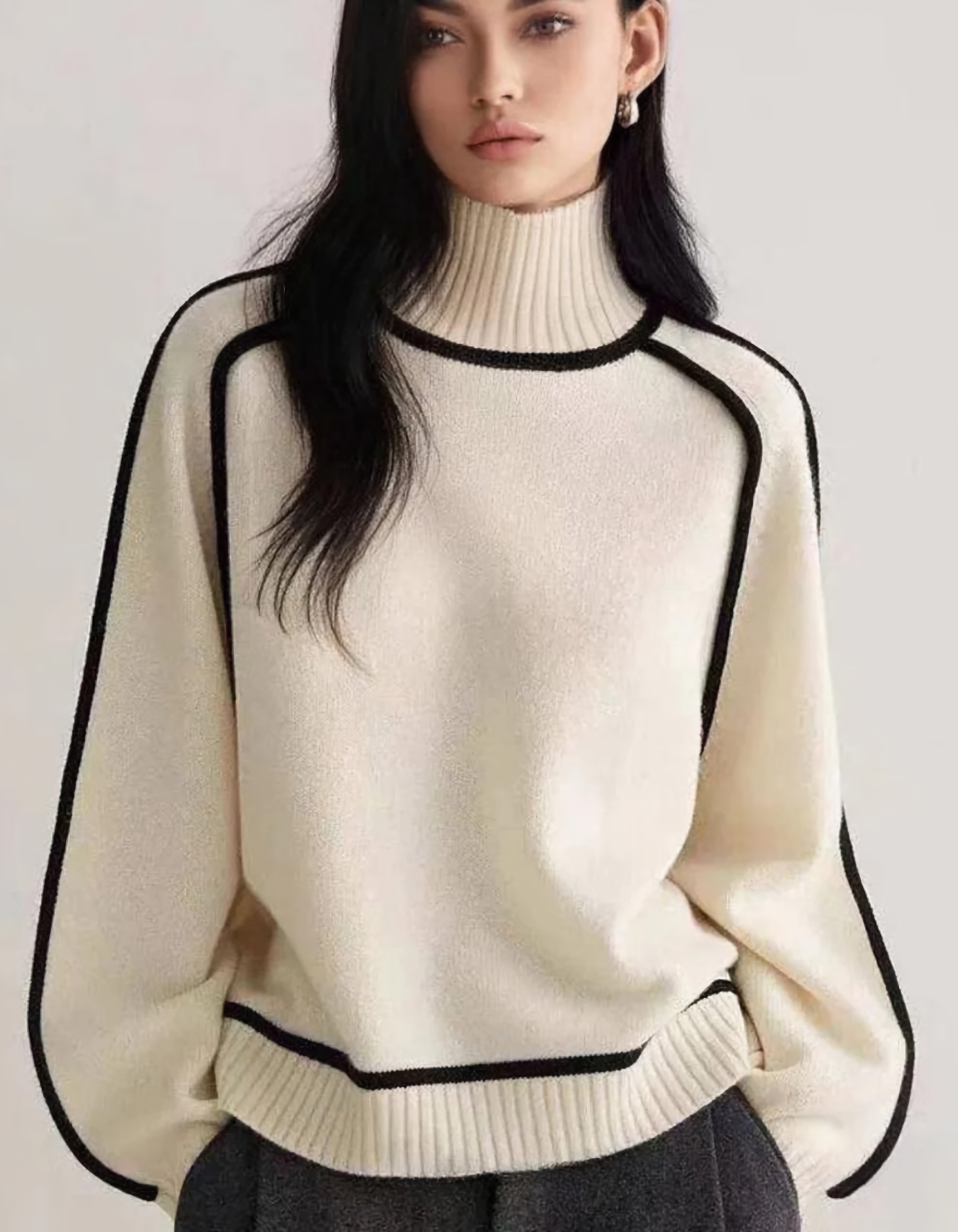 MAE | ELEGANT TURTLE NECK SWEATER