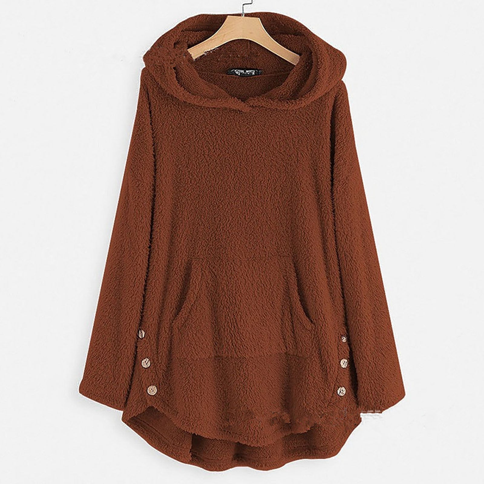 Agnes - Hoodie Peluche Élégante