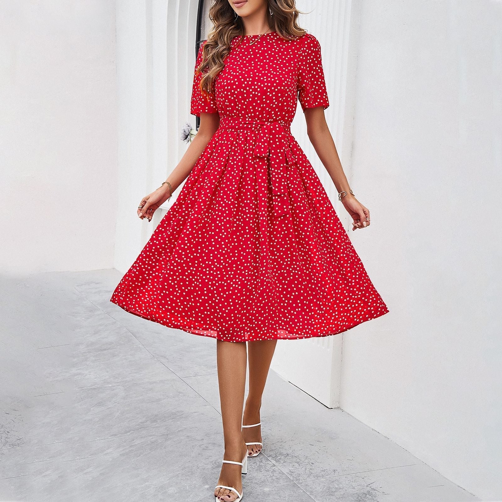 Polka Dot Summer Dress