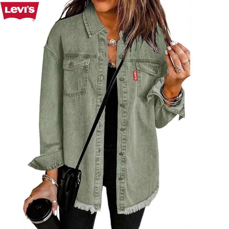 Lеⅴі'ѕ - Veste chemise en jean oversize - Femme