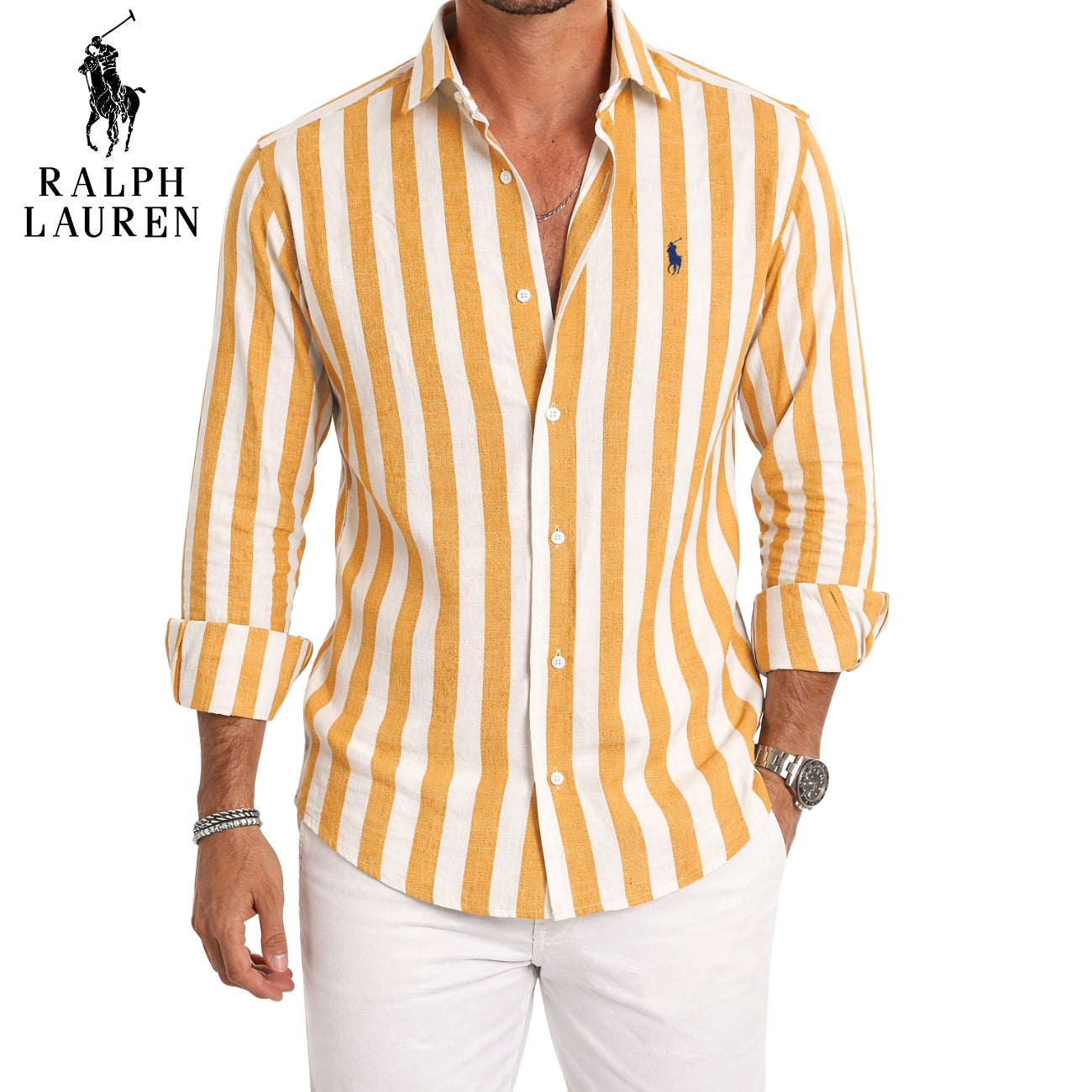 Ralph Lauren - Chemise décontractée à rayures