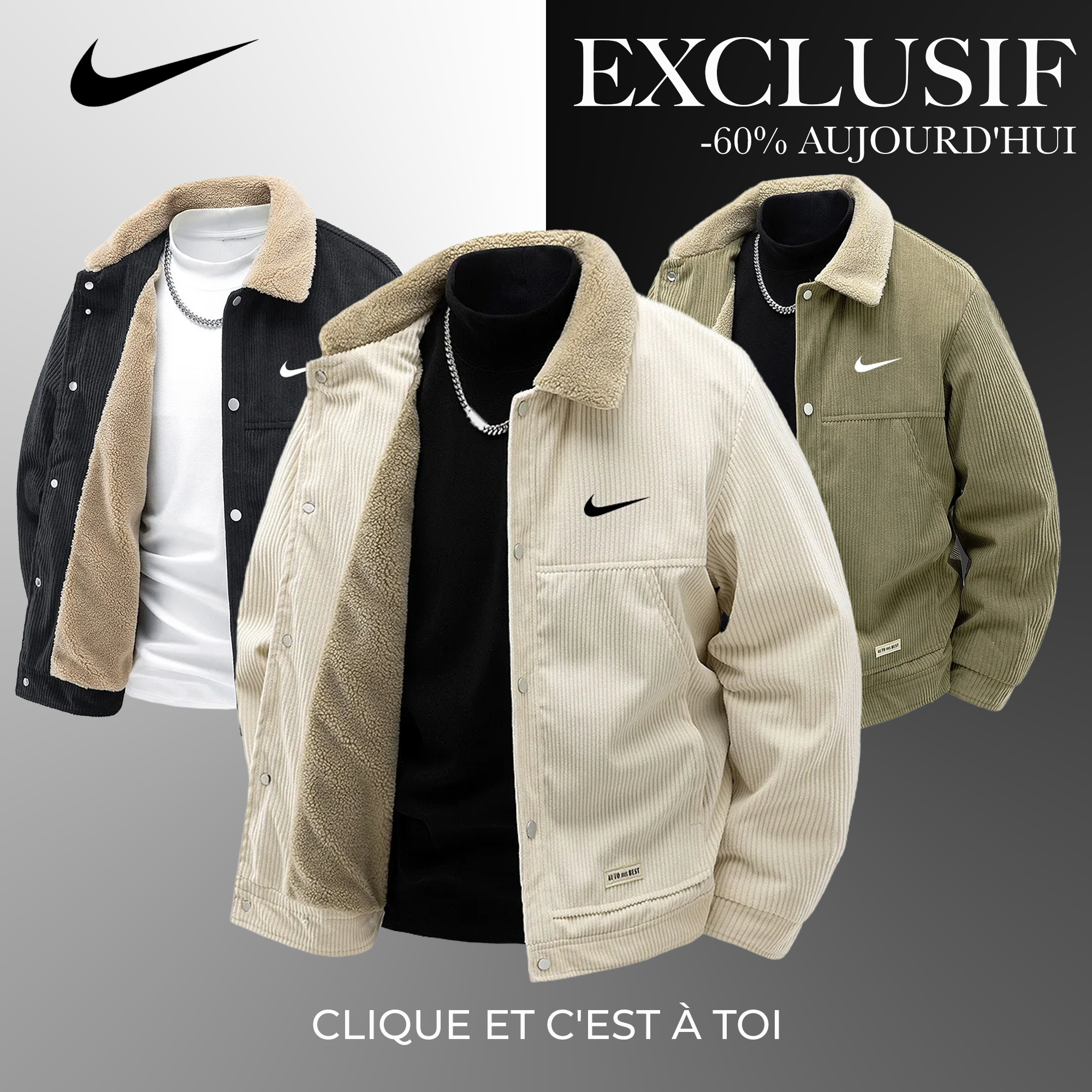 Veste Velours Côtelé NKE