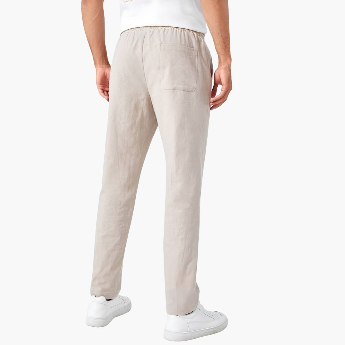Pantalon Milford Slim Fit en lin pour homme