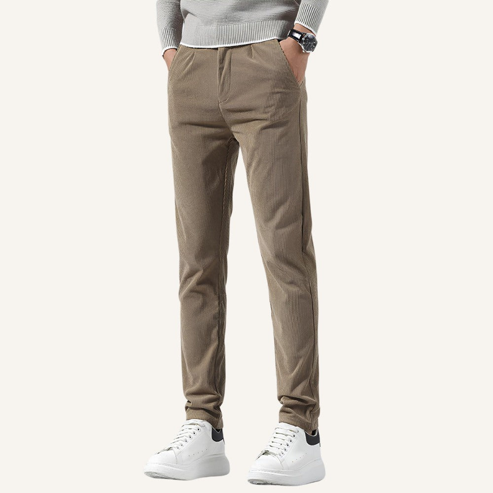 Pantalon Versailles Homme Slim Fit Velours