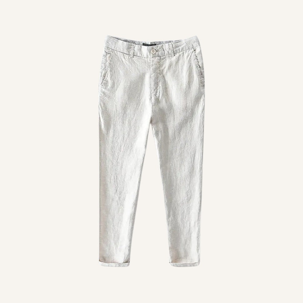 Pantalon Bianco en lin pour homme