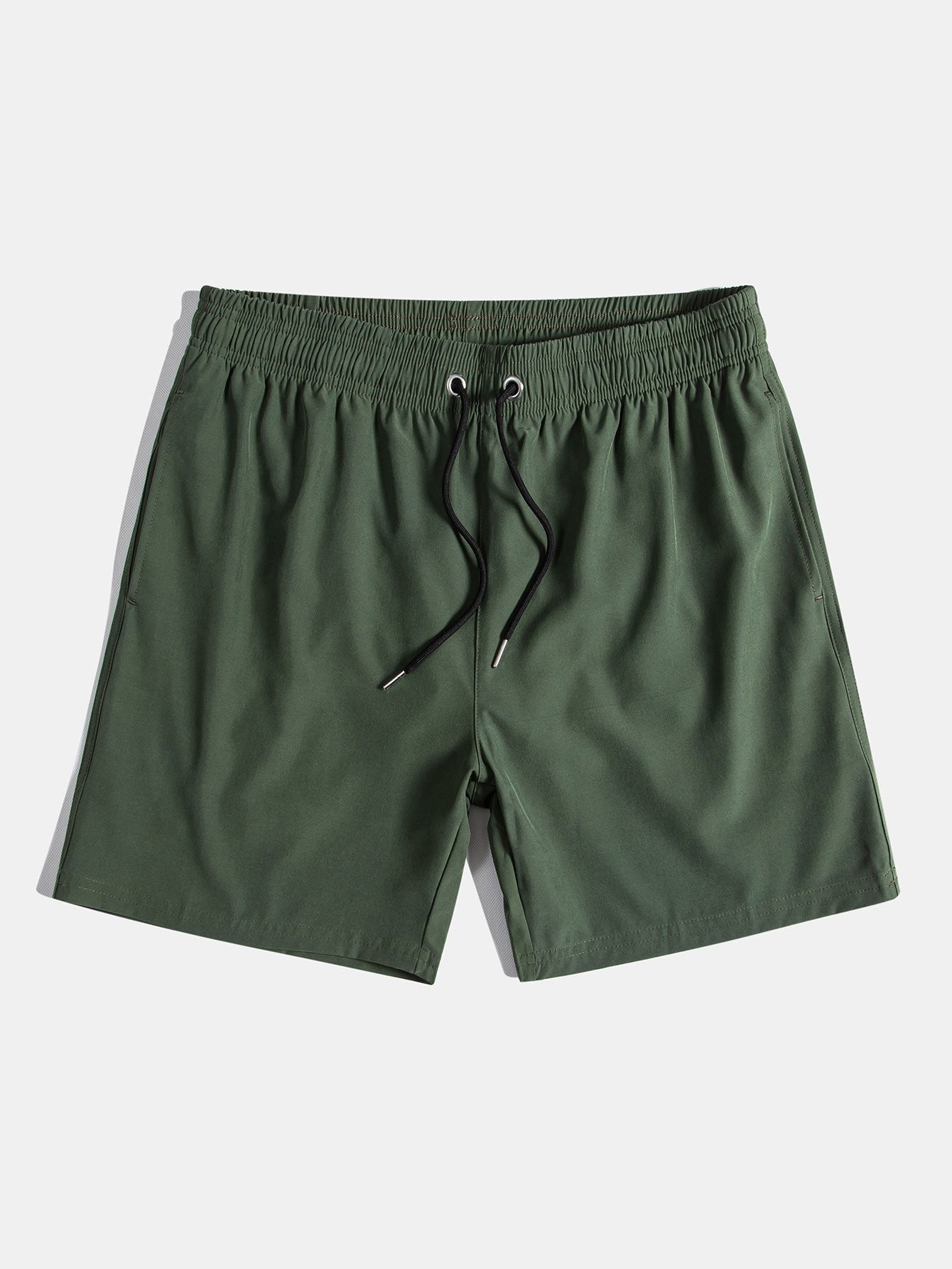 California Palm Tree Print Cotton T-Shirt & Swim Shorts