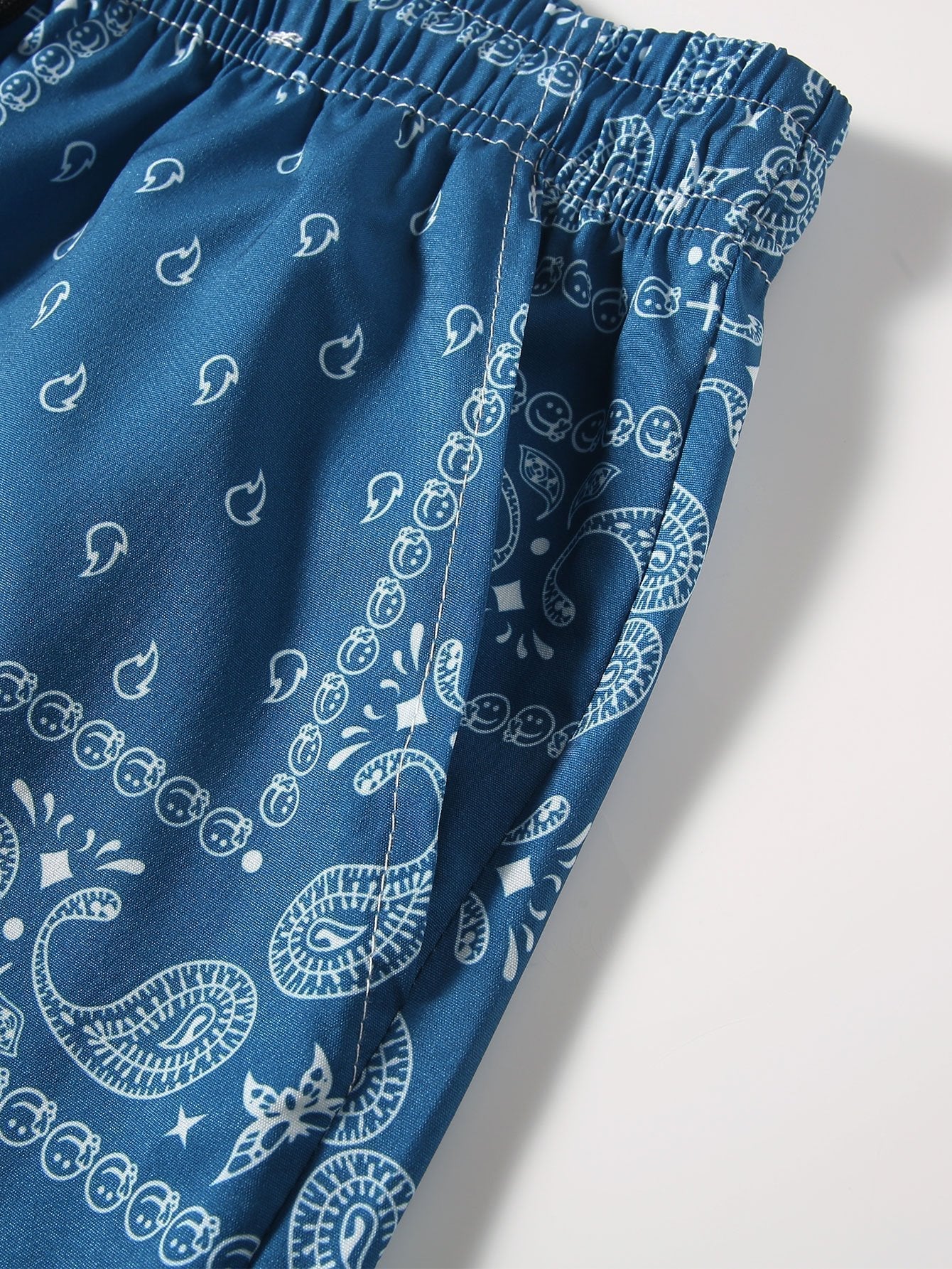 Paisley Print T-Shirt & Paisley Print Shorts