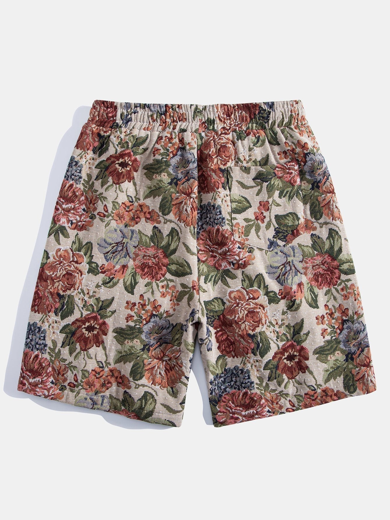 Floral Jacquard Cuban Shirt & Shorts