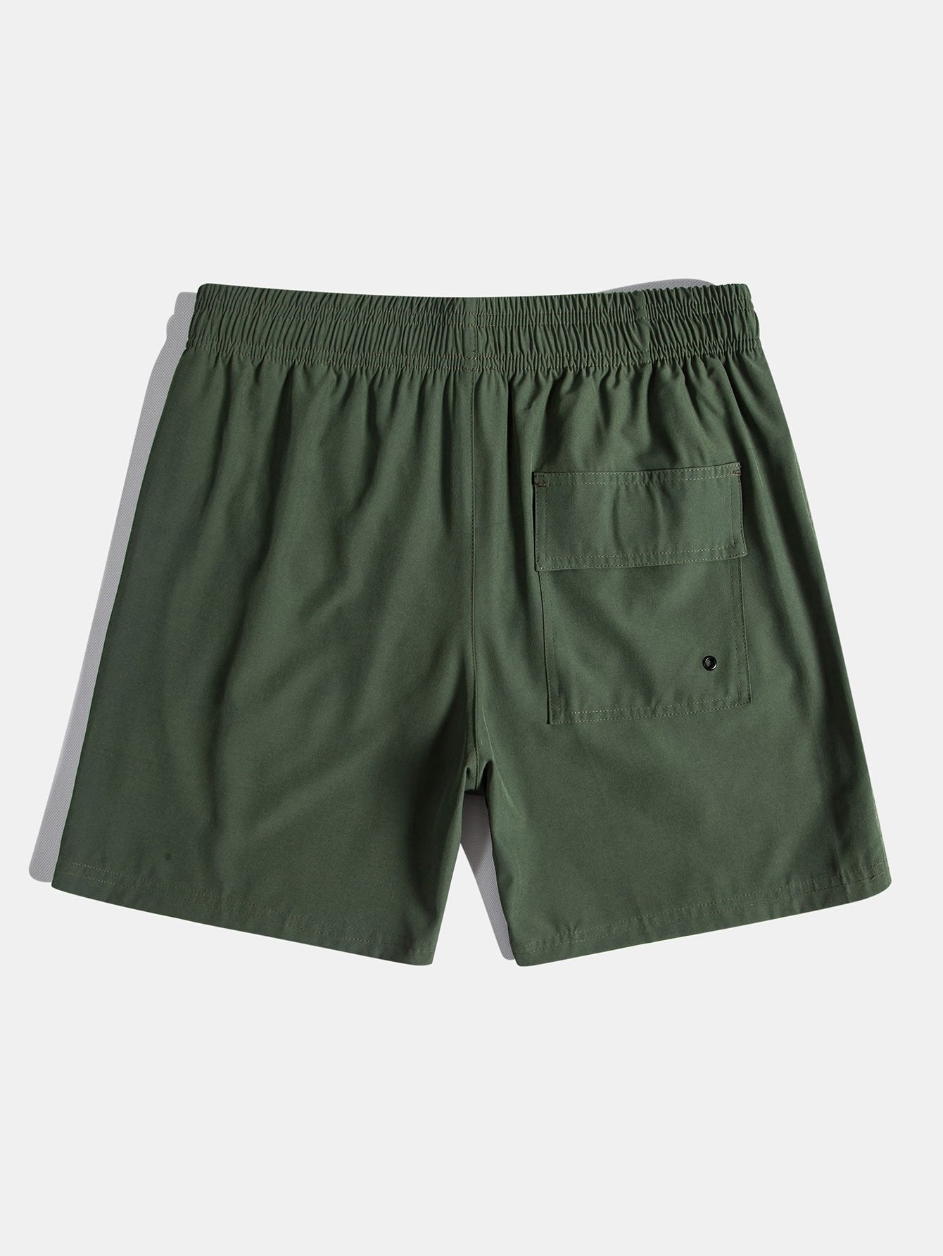 California Palm Tree Print Cotton T-Shirt & Swim Shorts