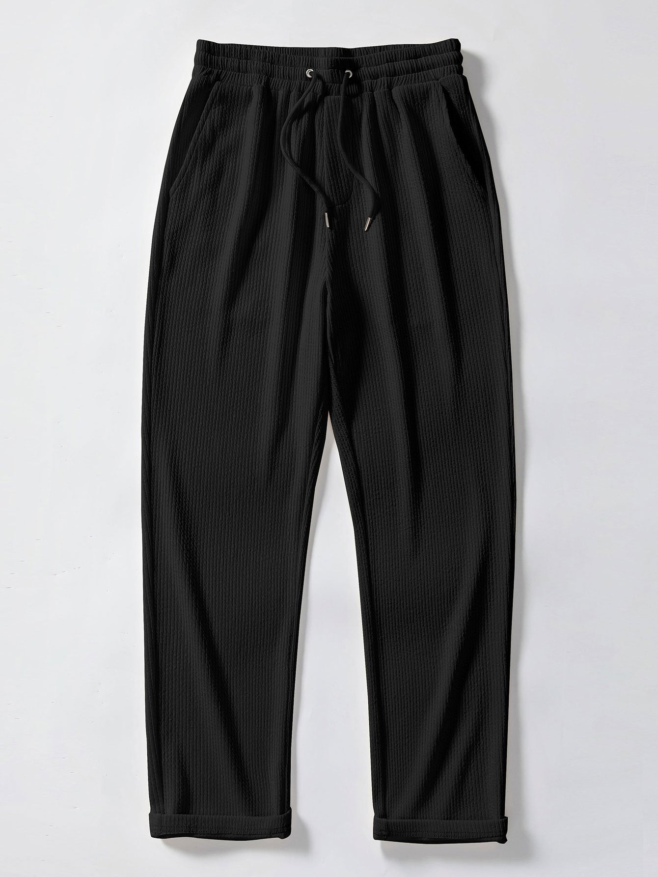 Island Sailing Print Button Up Shirt & Straight Leg Ribbed Pants