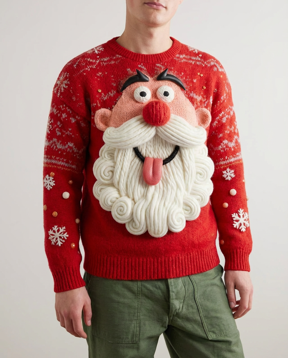 Pull de Noël 3D – Edition Limité - Homme