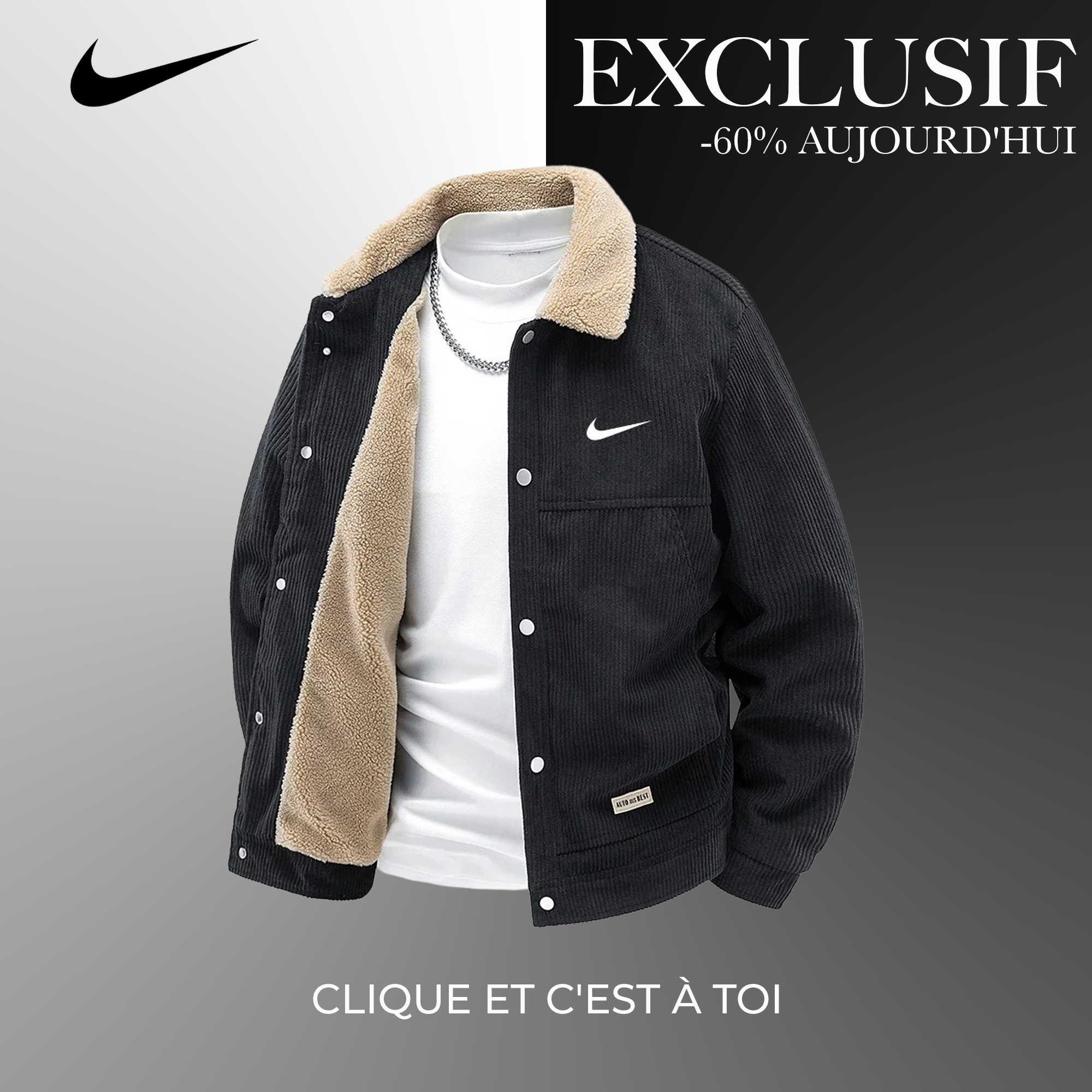 Veste Velours Côtelé NKE