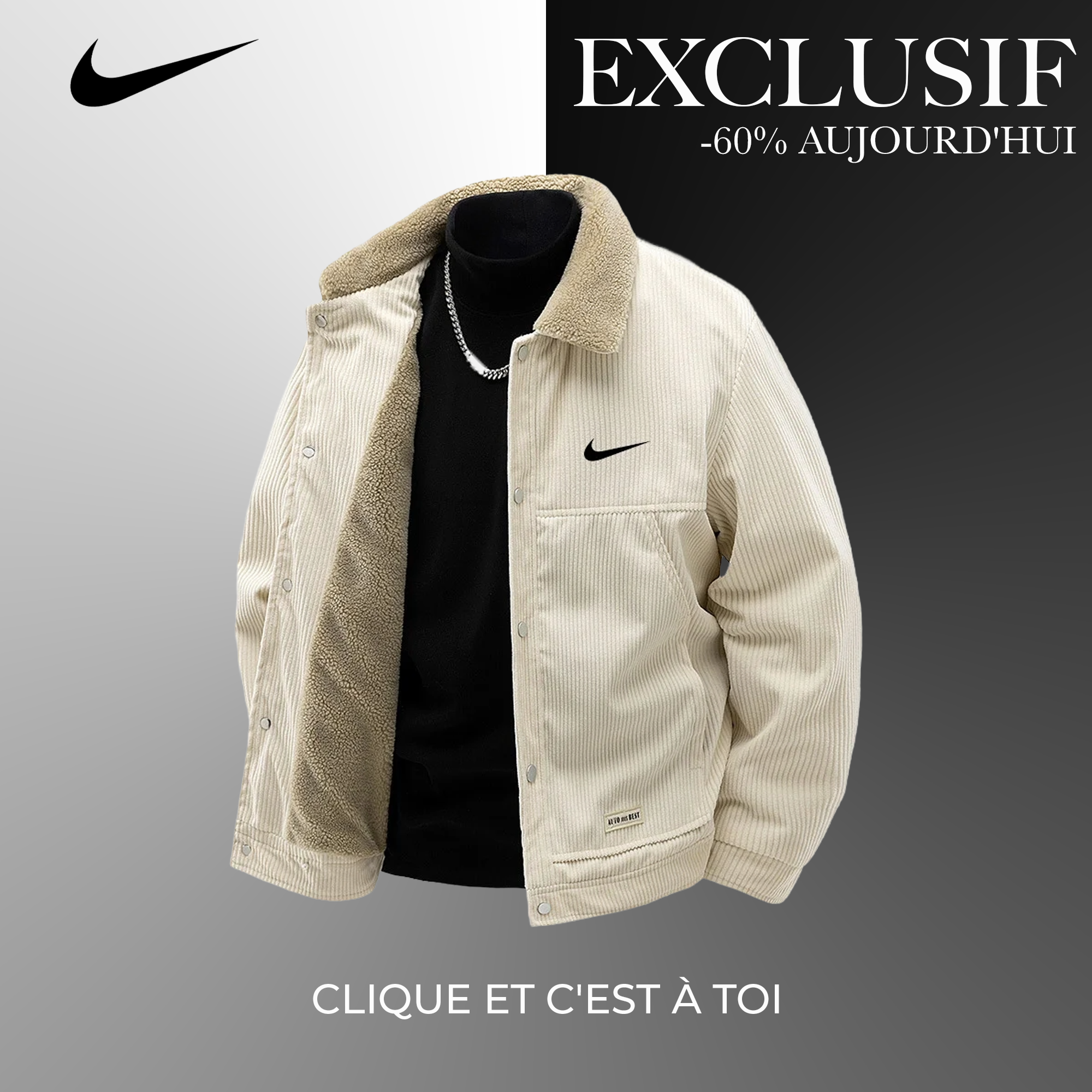 Veste Velours Côtelé NKE