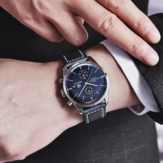 Montre Classique Cuir