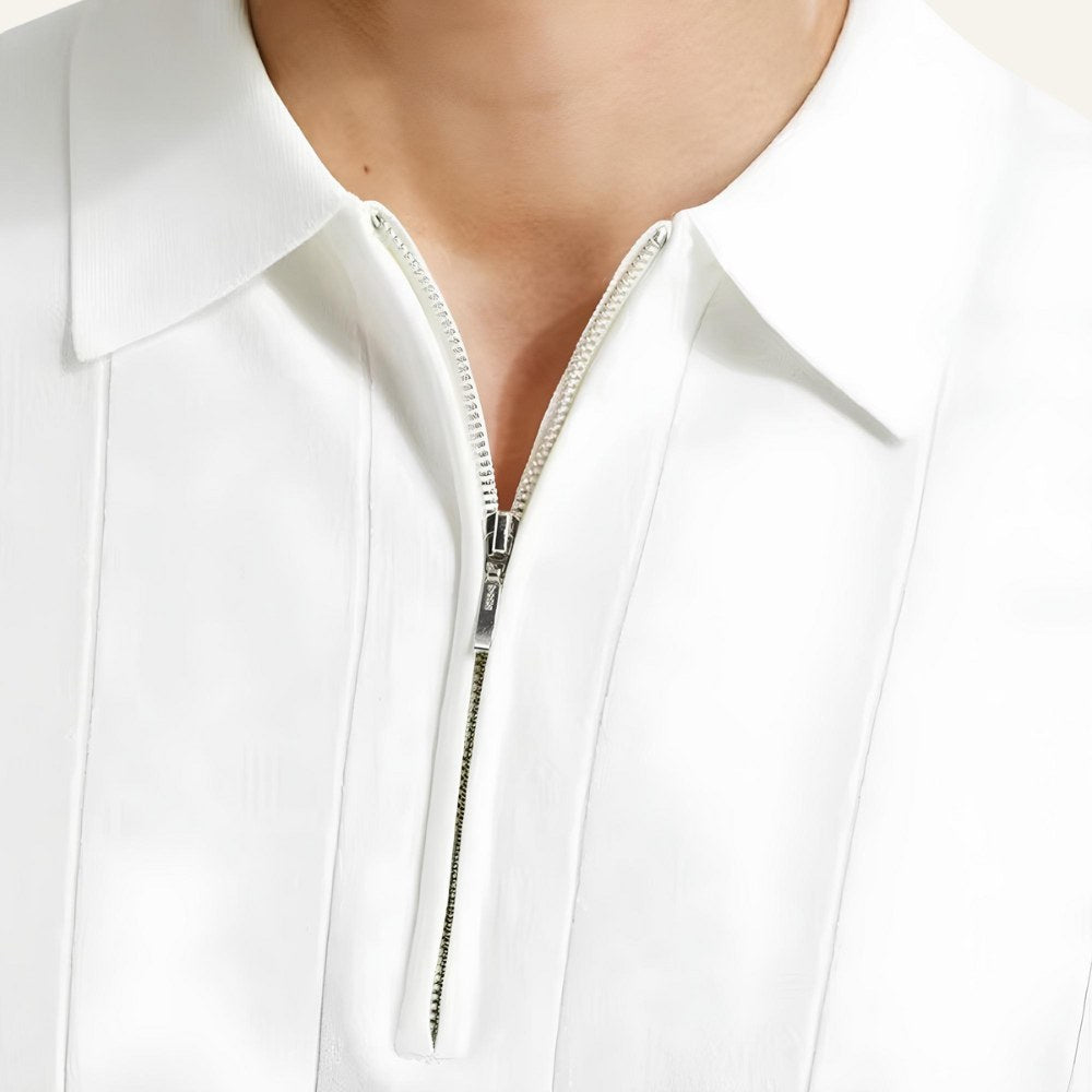 Polo Valence demi-zip pour homme