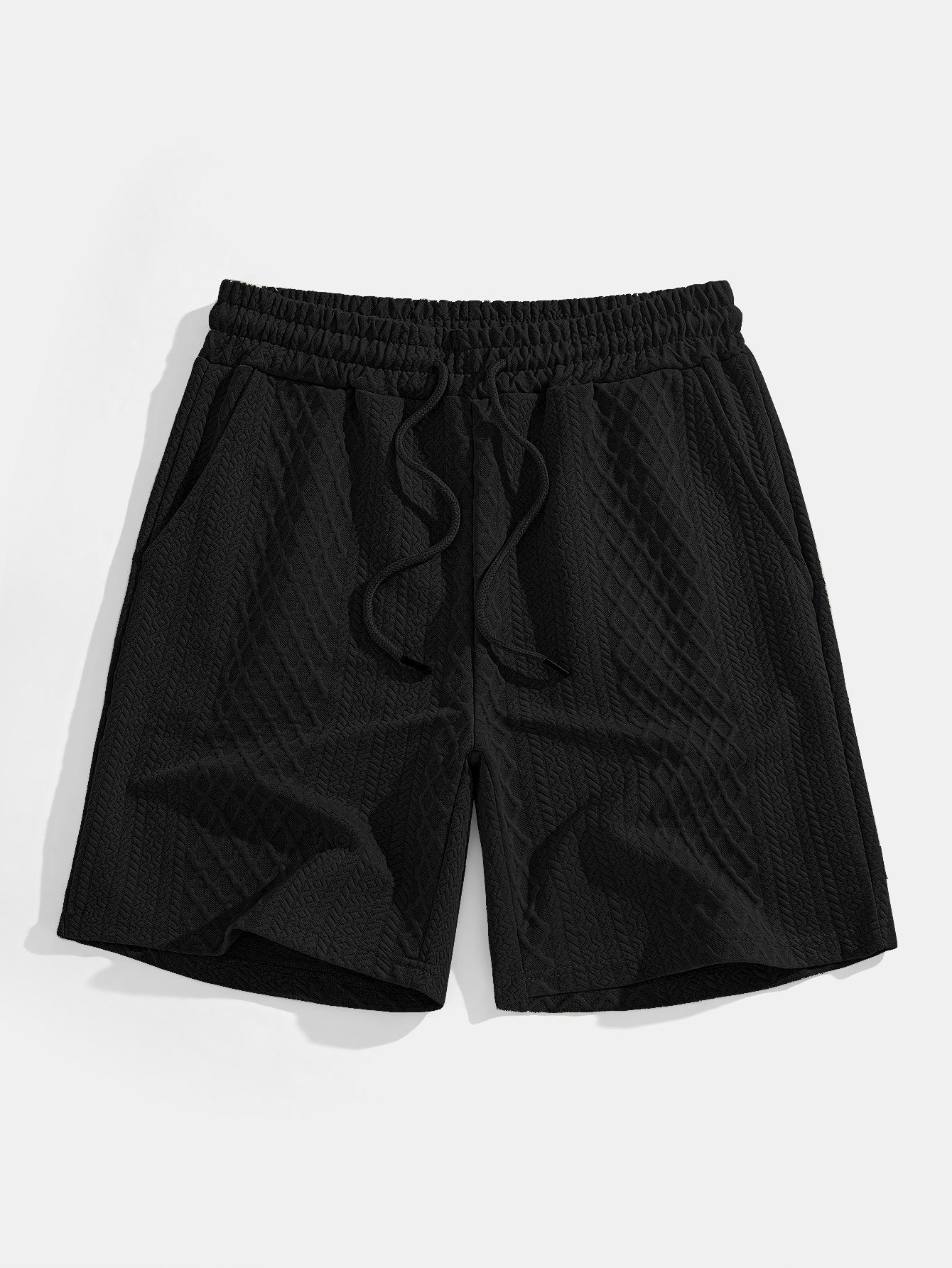 Geometric Diamond Jacquard Polo & Shorts