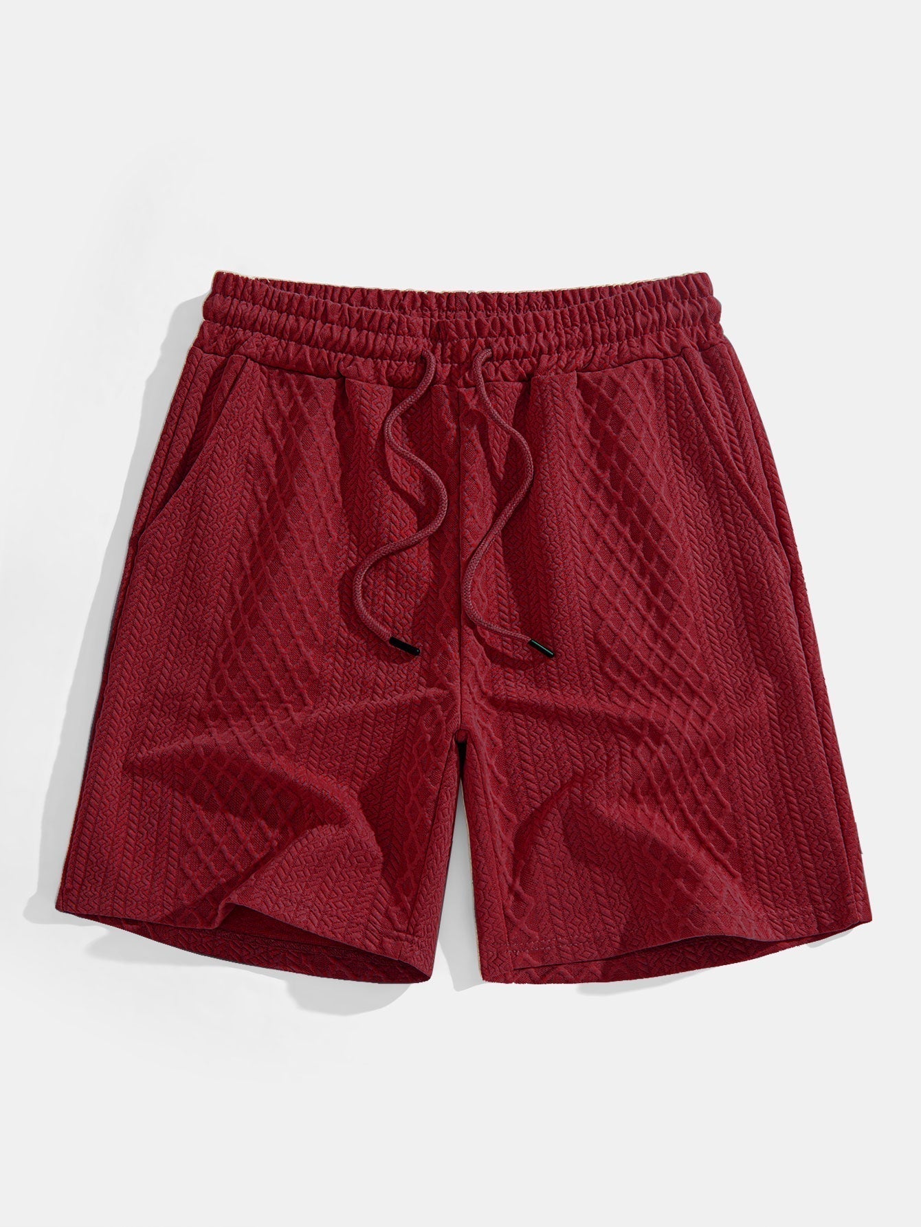 Geometric Diamond Jacquard Polo & Shorts