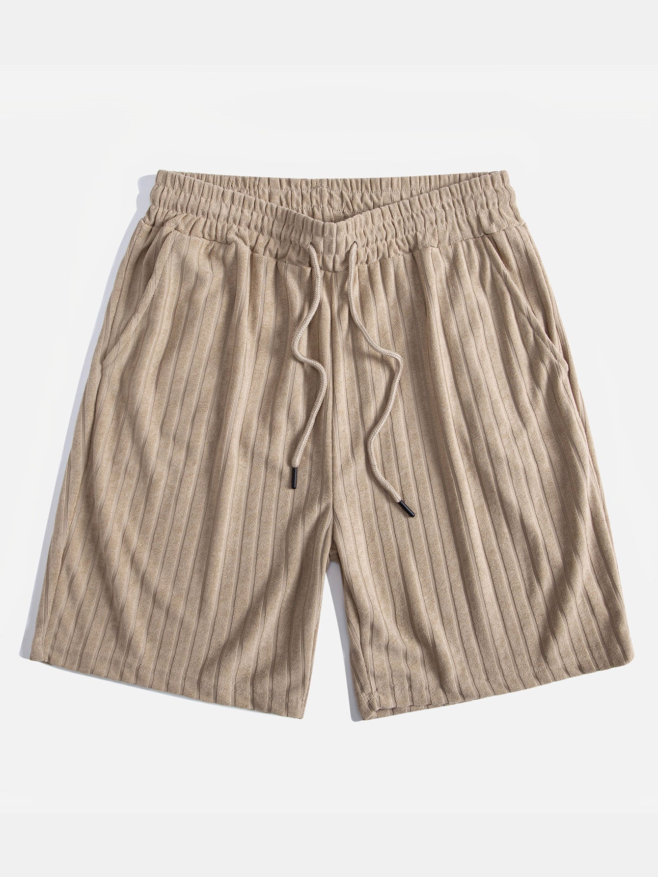 Striped Terry Cuban Shirt & Striped Terry Cuban Shorts