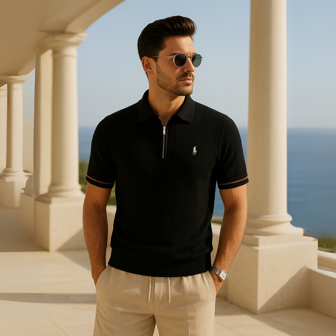 Premium Zip Polo