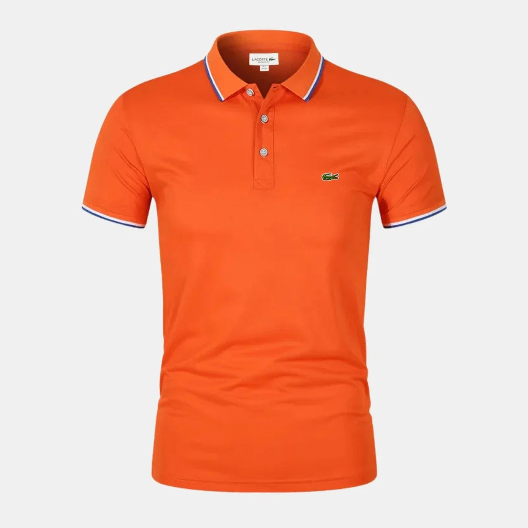 Polo Premium Homme — Orange