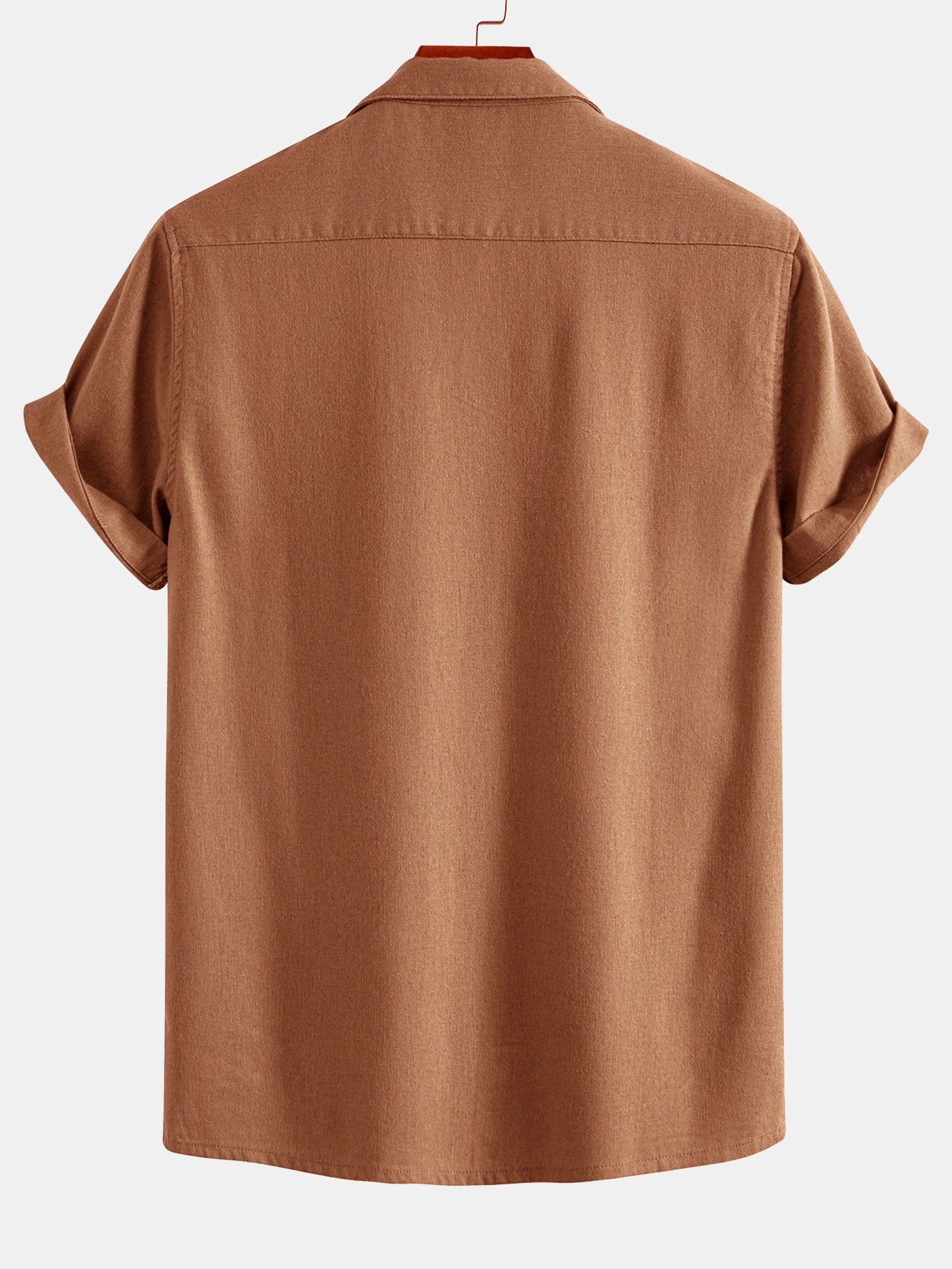 Linen Cuban Shirt With Pockets & Slim Fit Cropped Tapered Pants