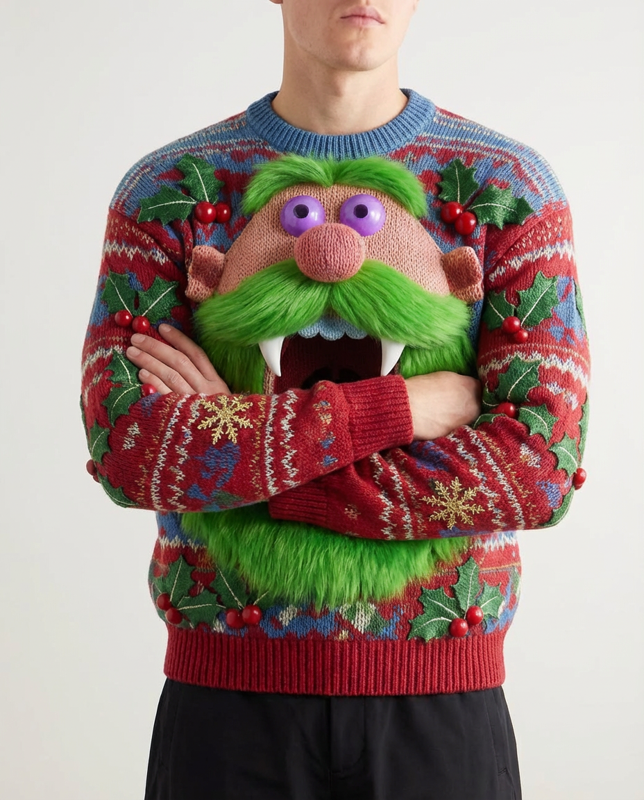 Pull de Noël 3D - Homme – Edition Exclusive