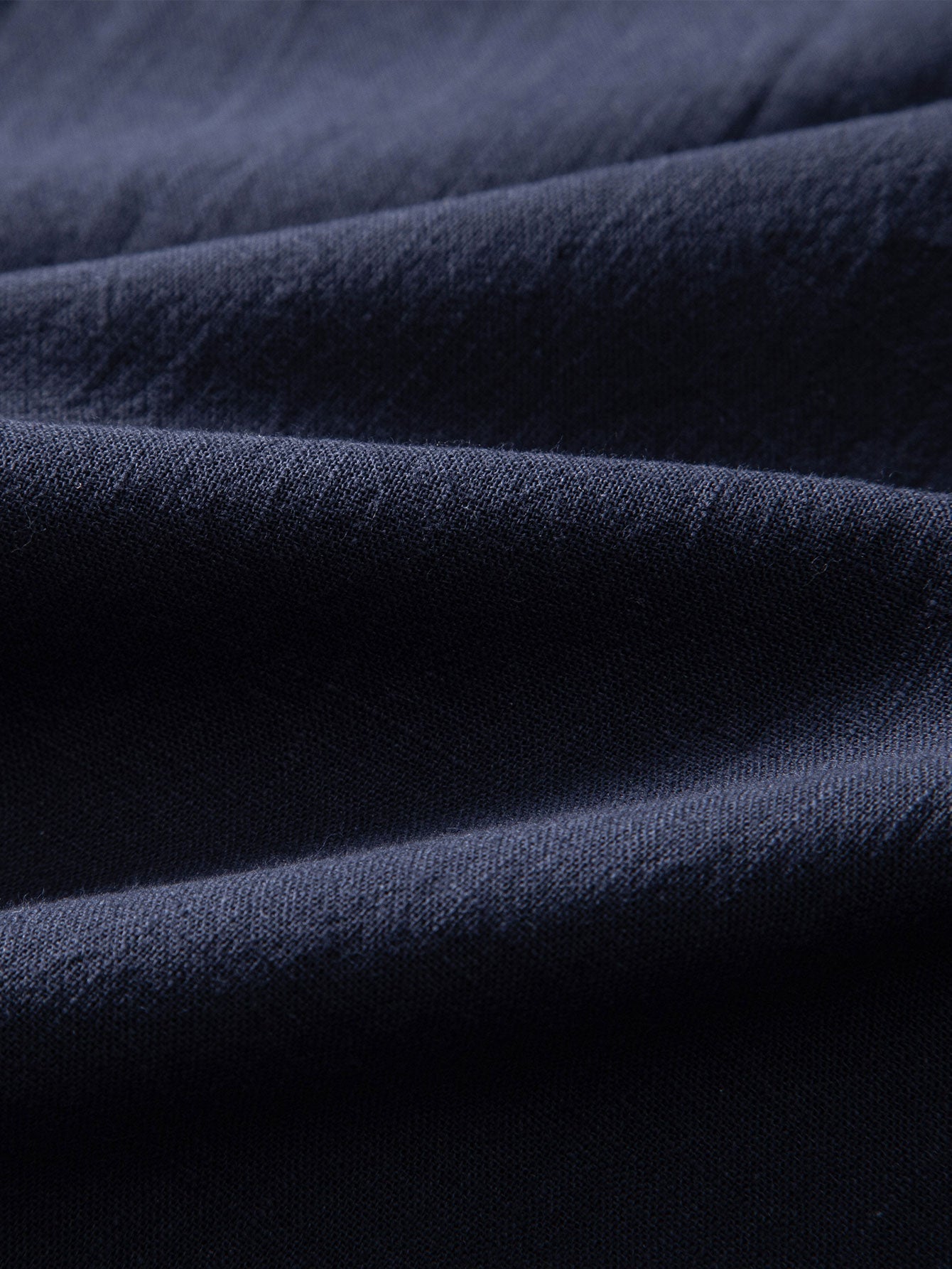 Linen Look Contrast Button Up Shirt & Straight Leg Linen Pants