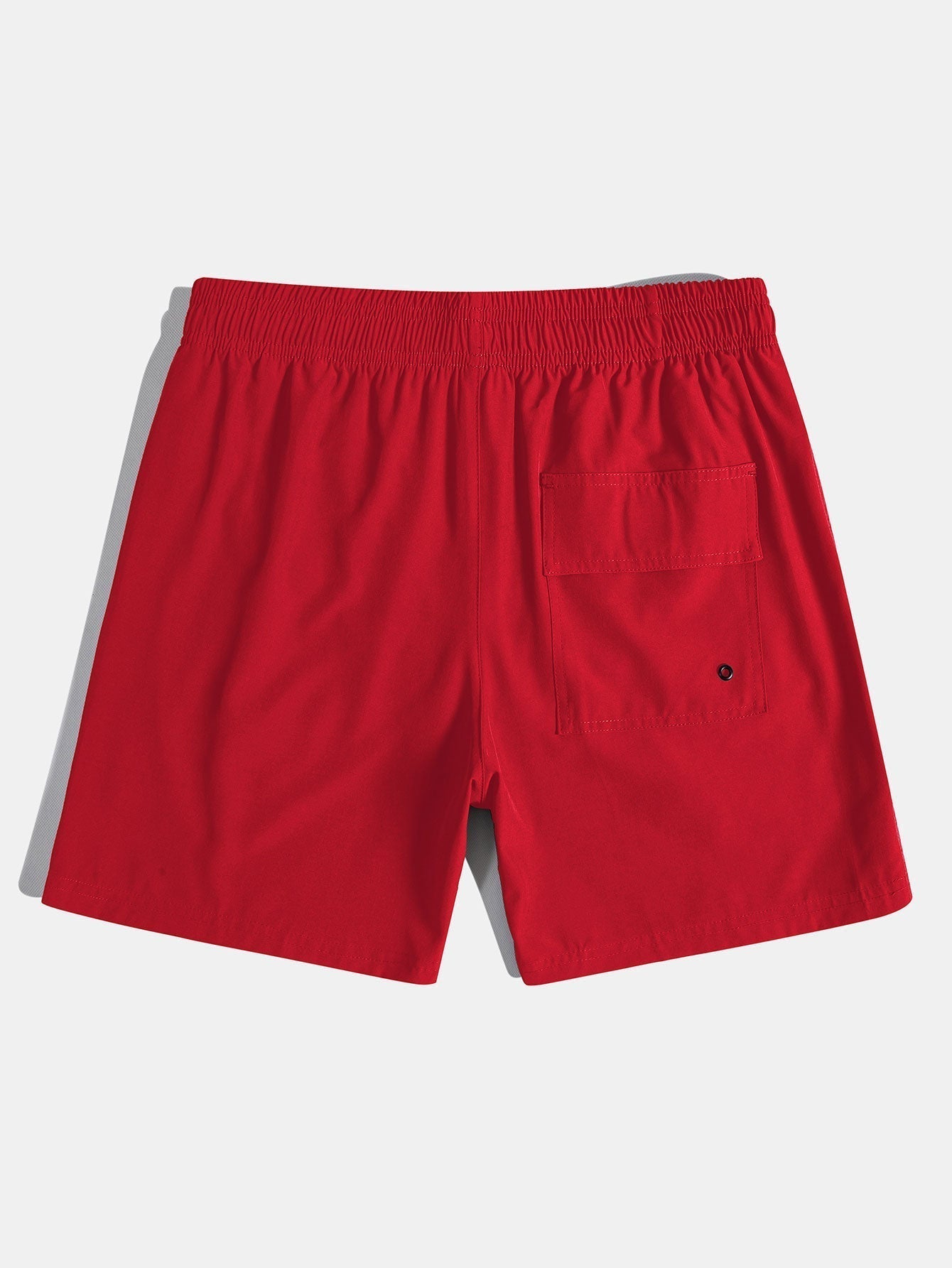 Flower Plants Print Button Up Shirt & Swim Shorts