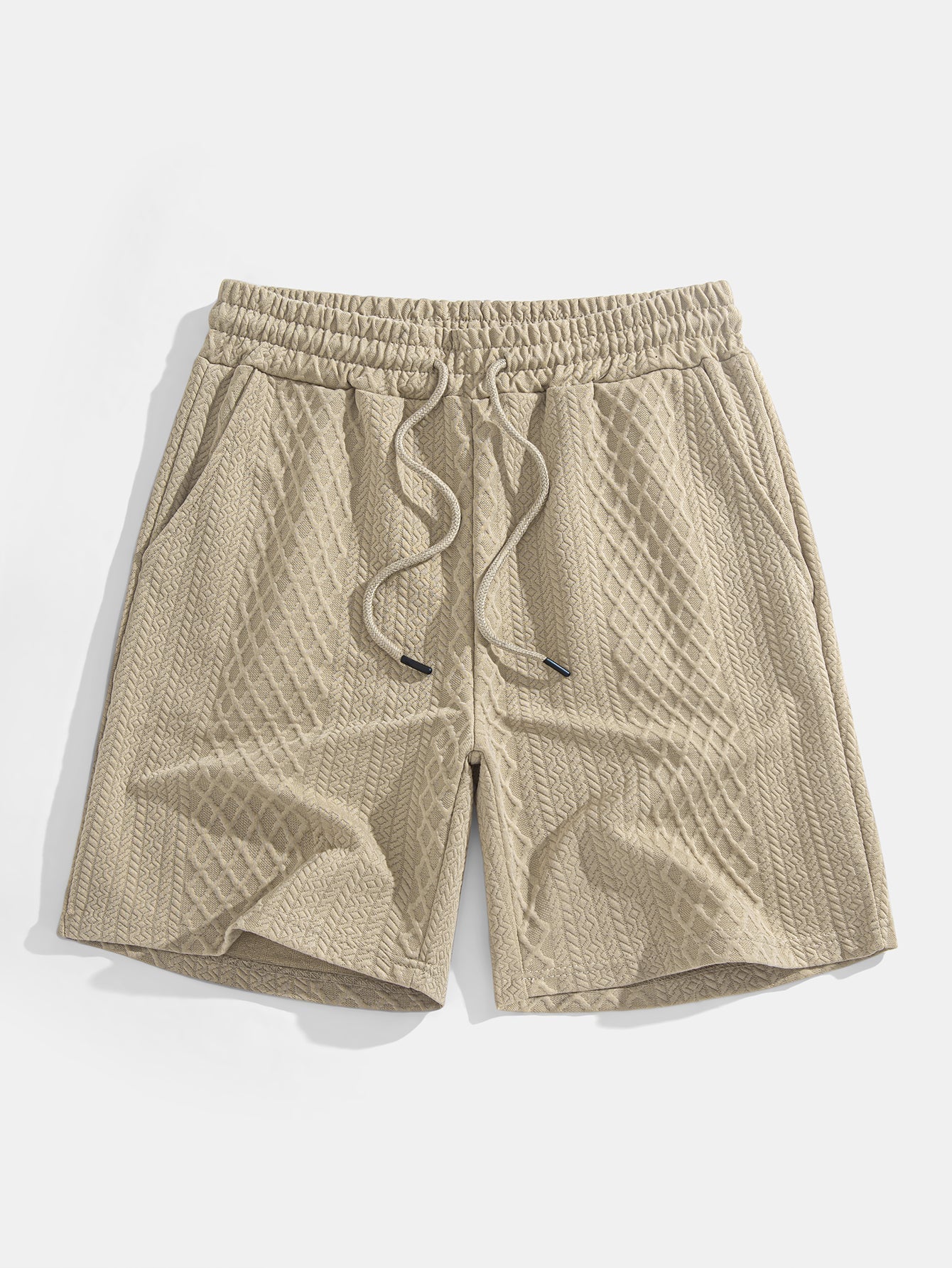 Geometric Diamond Jacquard Polo & Shorts