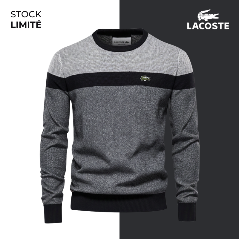 Lacoste - Pull Coton - Nouvelle Collection