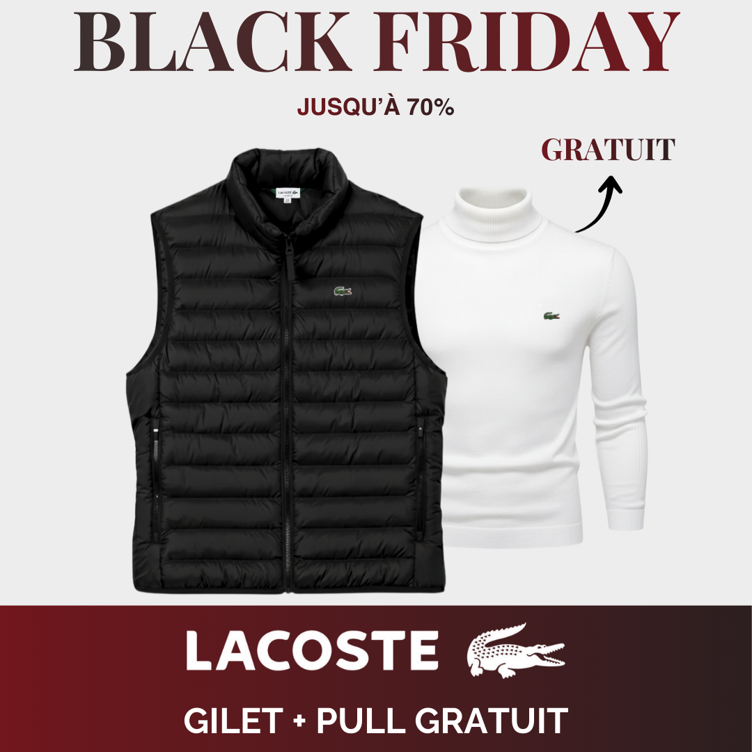 LC™ | Gilet + Pull Offert - Black Friday
