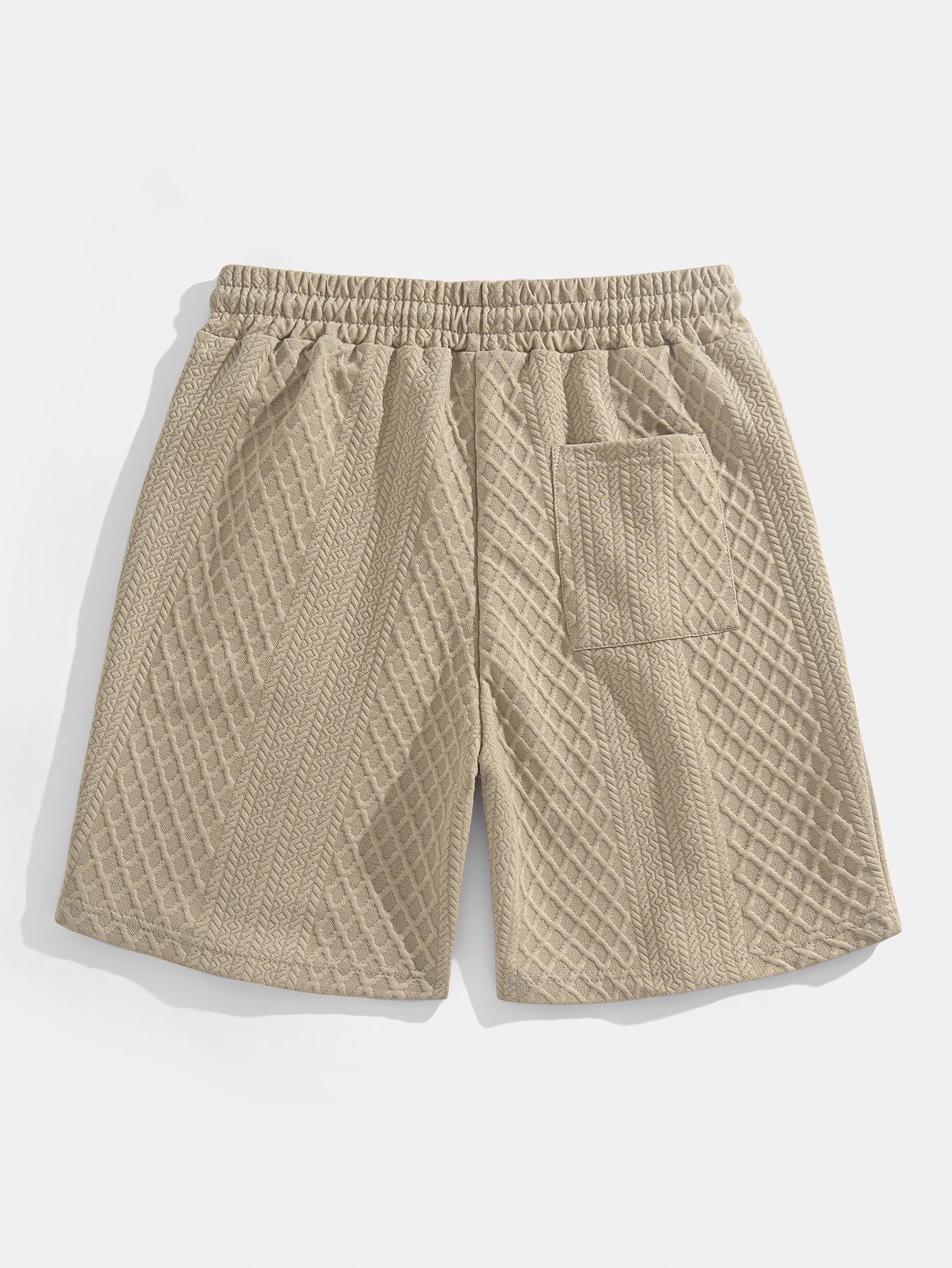 Geometric Diamond Jacquard Polo & Shorts