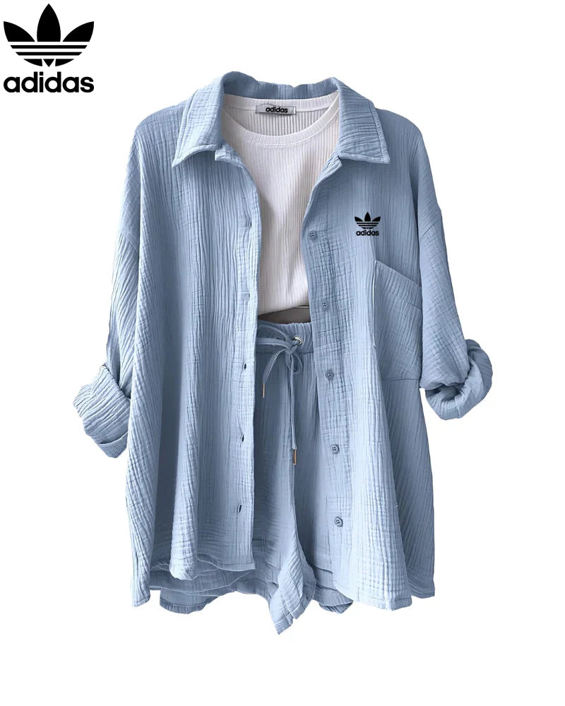 Flaira - Ensemble 2 pièces (Chemise & Short) Oversize
