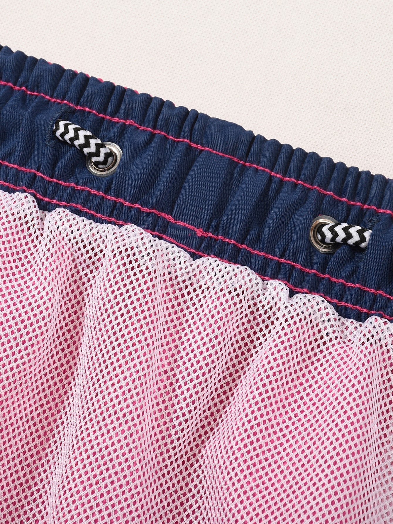 Regular Fit Good Life On Vacation Print Cotton T-Shirt & Contrast Waistband Swim Shorts