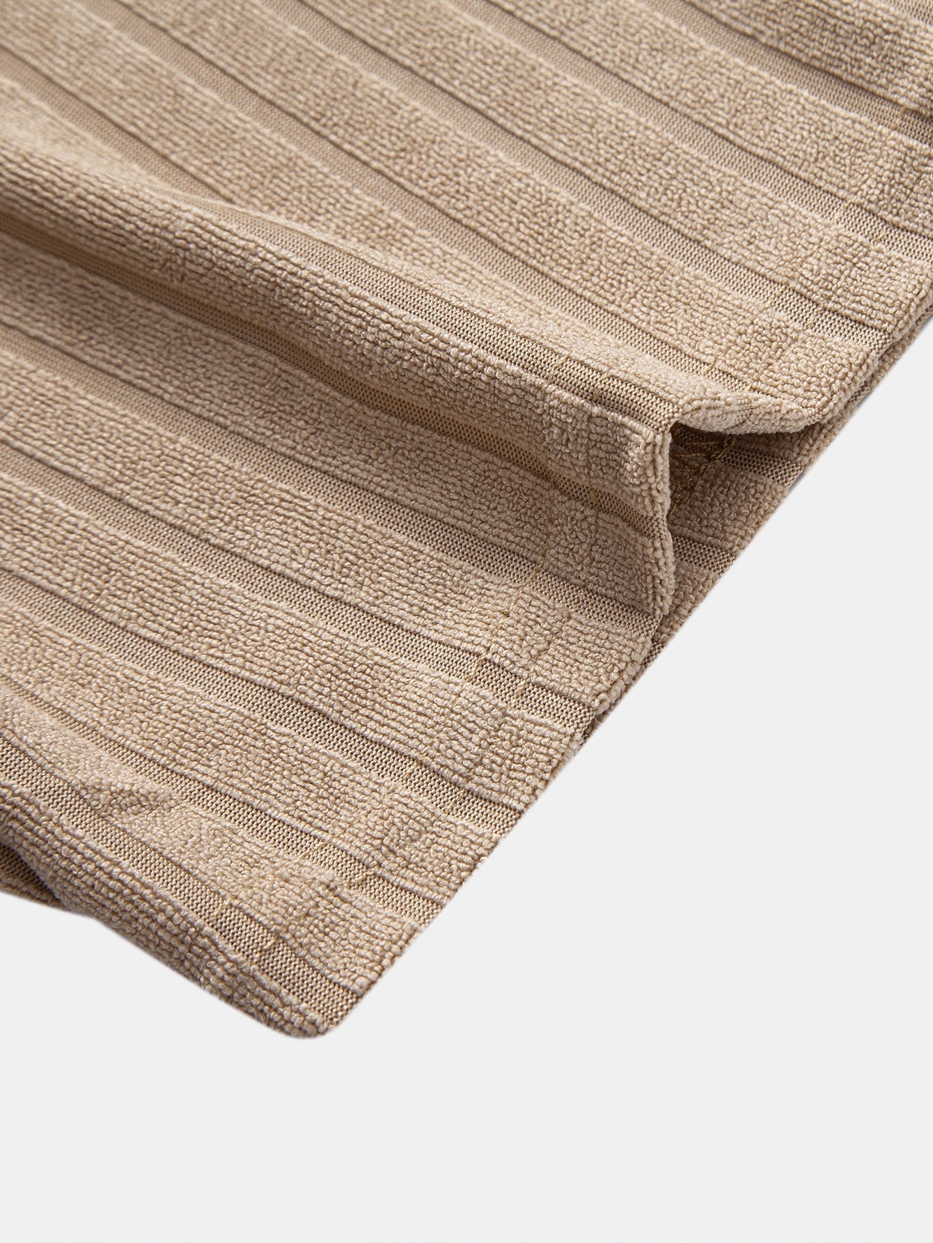 Striped Terry Cuban Shirt & Striped Terry Cuban Shorts