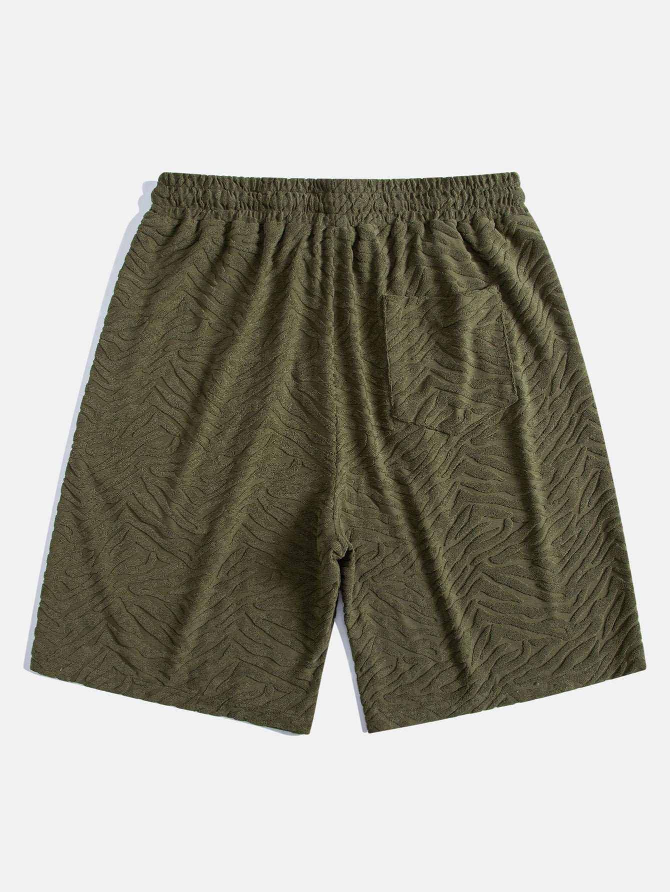 Animal Texture Terry Cuban Shirt & Shorts