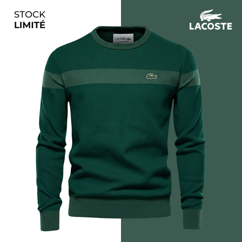 Lacoste - Pull Coton - Nouvelle Collection