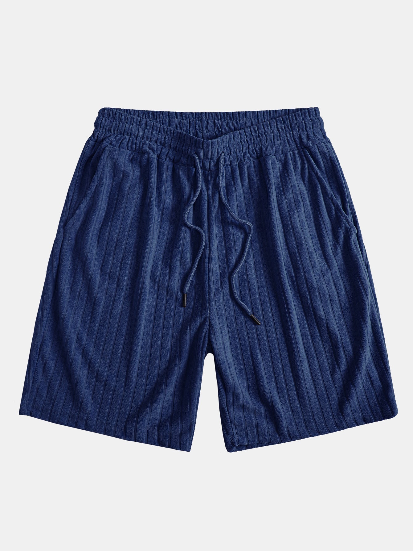 Striped Terry Cuban Shirt & Striped Terry Cuban Shorts