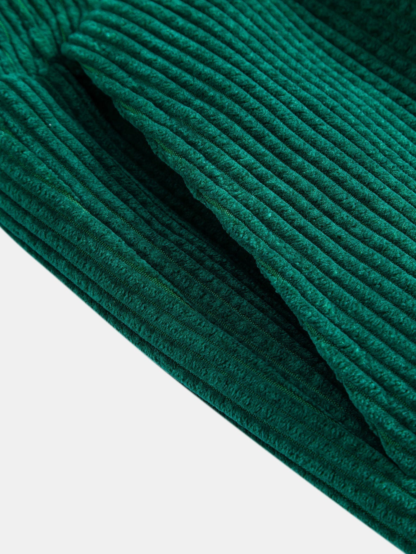 God Slogan Print Drop Shoulder Oversize T-Shirt & Drawstring Corduroy Shorts