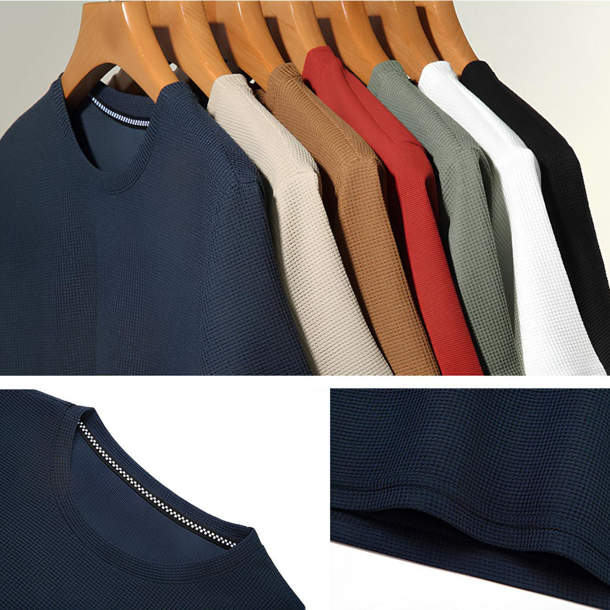 T-shirt Belmont Homme Basic Texturé