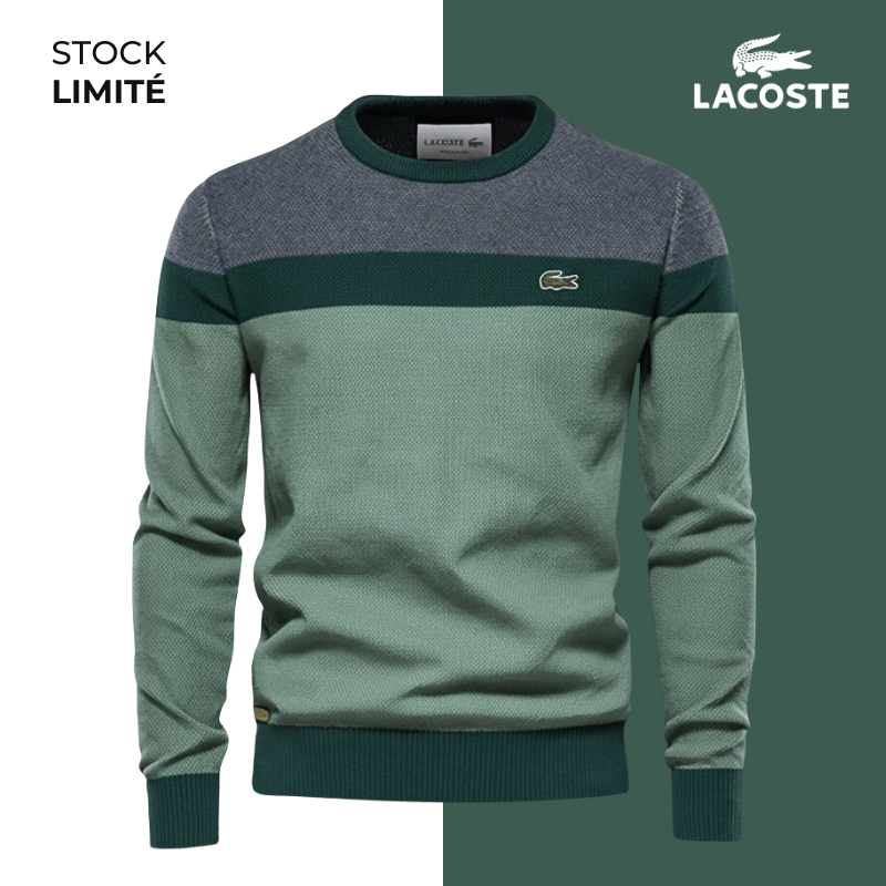 Lacoste - Pull Coton - Nouvelle Collection