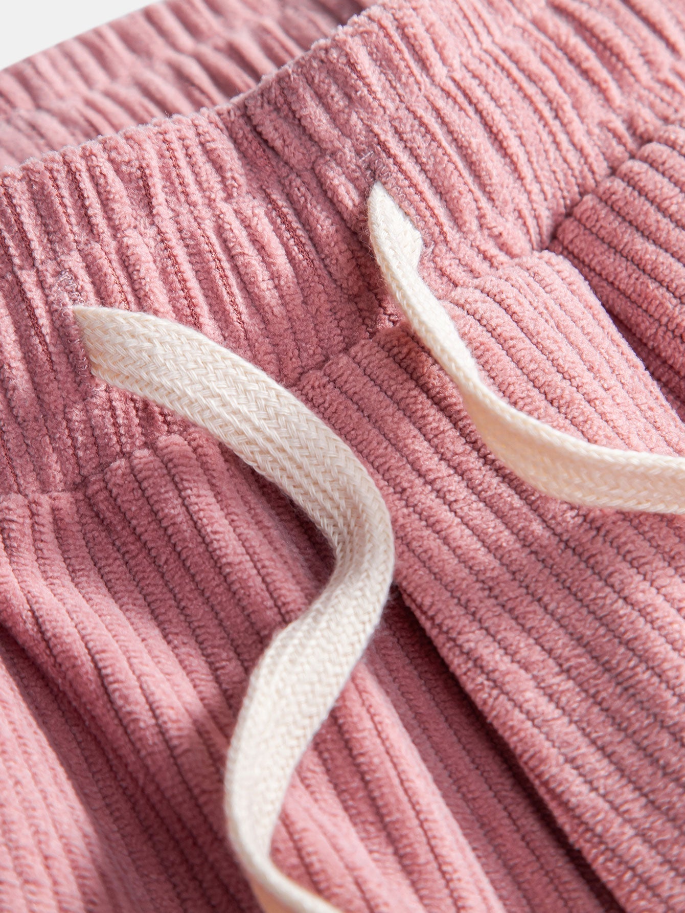 Tokyo Cherry Blossoms Car Print Drop Shoulder Oversize T-Shirt & Corduroy Drawstring Shorts