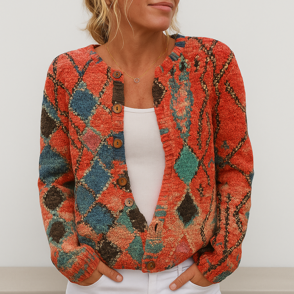 Alina - Cardigan Floral Chic