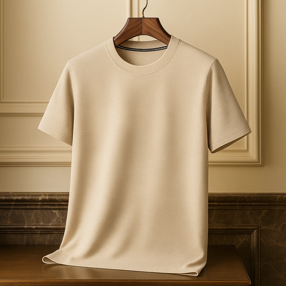 T-shirt Belmont Homme Basic Texturé