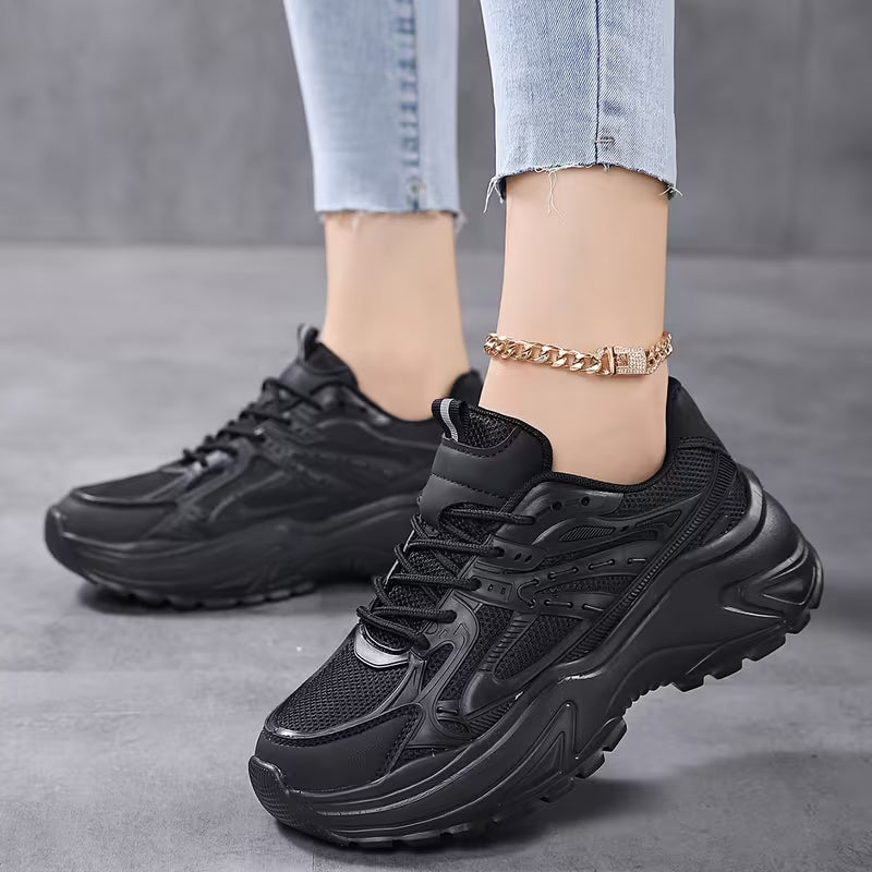 Sneakers Casual — Semelle Épaisse & Antidérapantes / Confort Quotidien