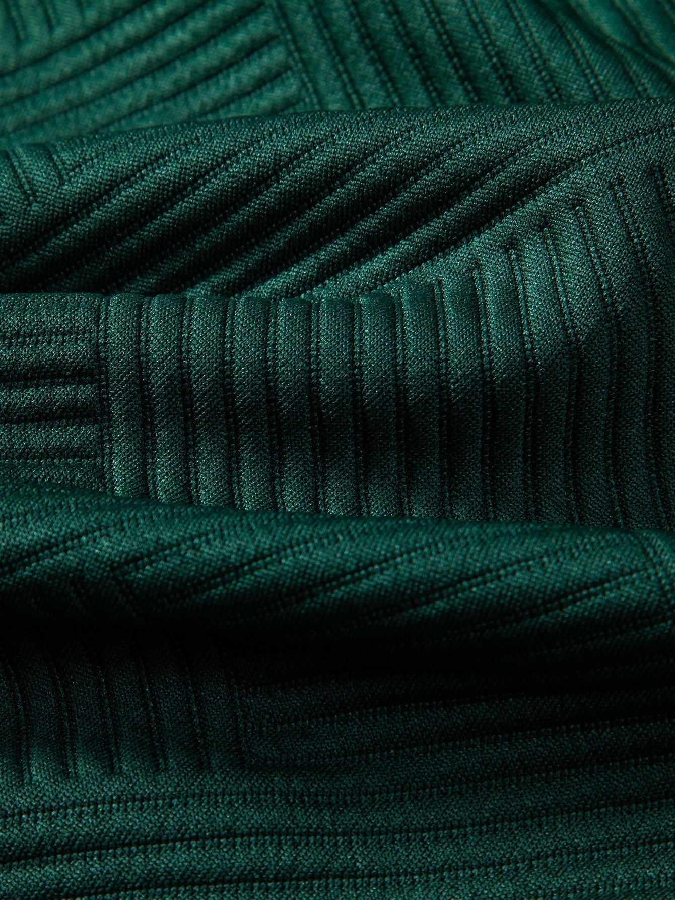 Stripe Jacquard Button Up Shirt & Shorts