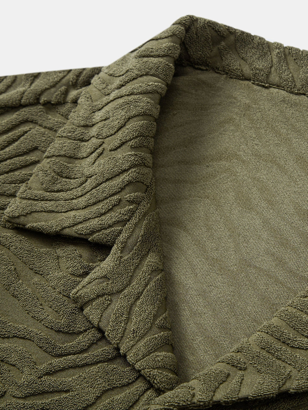 Animal Texture Terry Cuban Shirt & Shorts