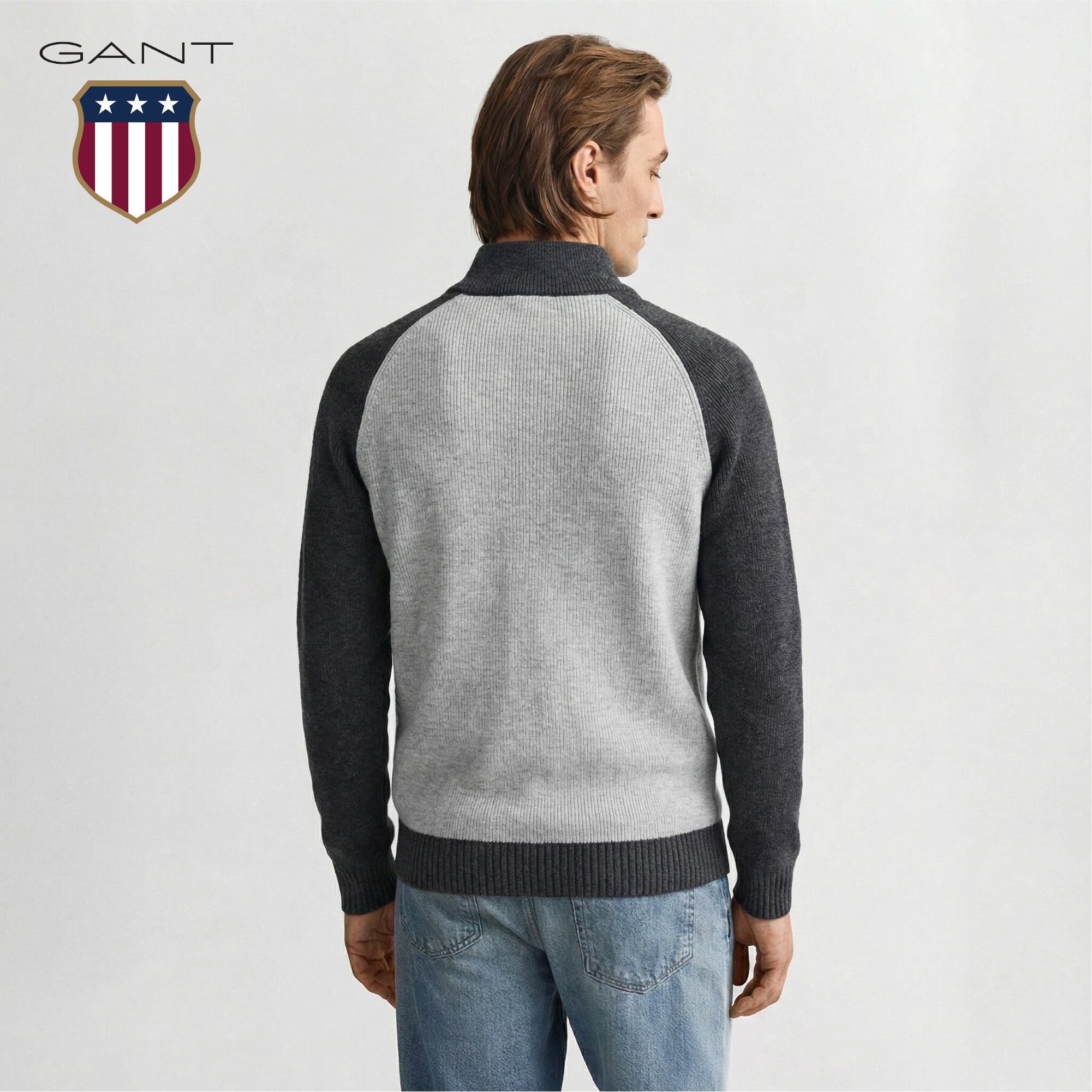 GANT - Pull Demi-Zip Signature